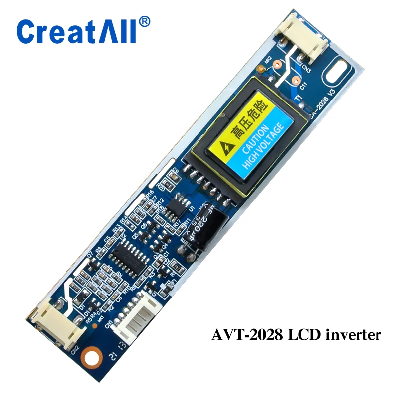 10 шт./лот AVT2028 универсальная плата инвертора для подсветки CCFL с большим портом