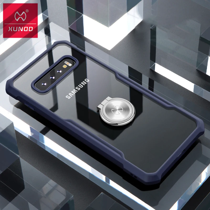 Для samsung Galaxy S10 Plus S10 S10e XUNDD подушки безопасности противоударный чехол-держатель с кольцом чехол для Galaxy Note 10 Note 10 Plus чехол Capa