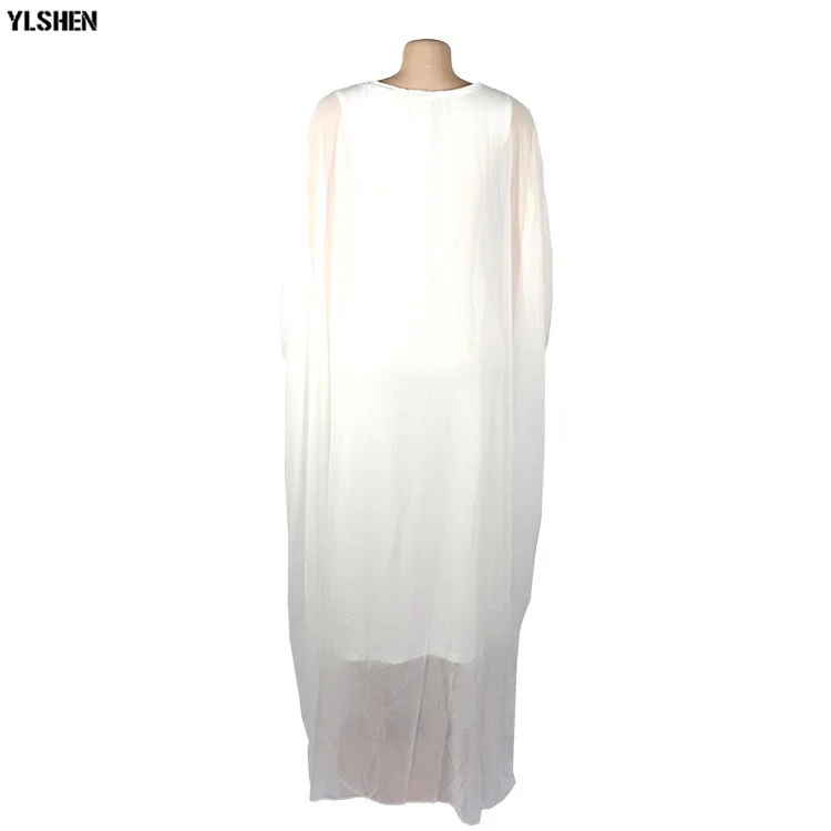 Ankara African Long Dresses for Women Autumn Clothes Basin Riche Robe Africaine Femme 2019 Dashiki Two Piece Set Dress Clothing 20