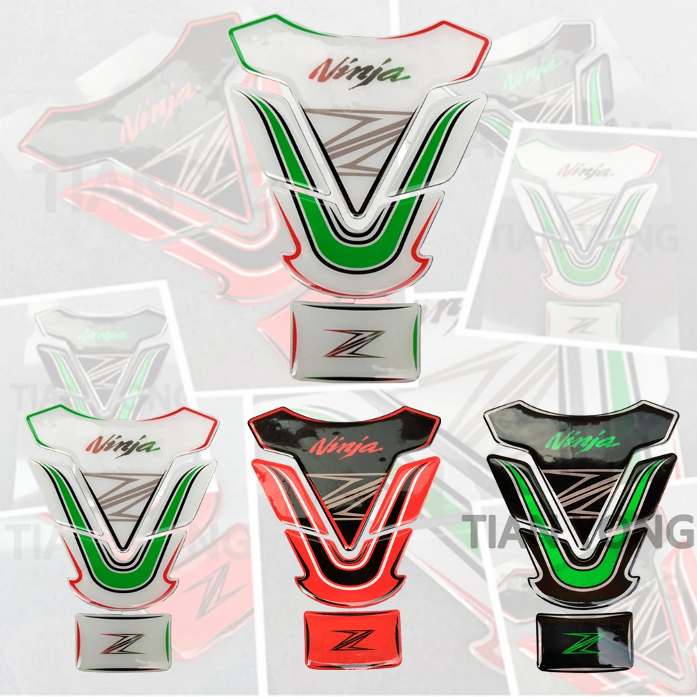 Мотоцикл высокого качества для Kawasaki Z250 Z400 Z750 Z900 Z1000 Z300 NINJA 3D аппликация, наклейка на бак наклейка светоотражающая