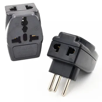

10pcs/lot Electrical socket Splitter UK US EU to Switzerland Swiss AC Power Plug Travel Adapter Converter Plug Adaptor