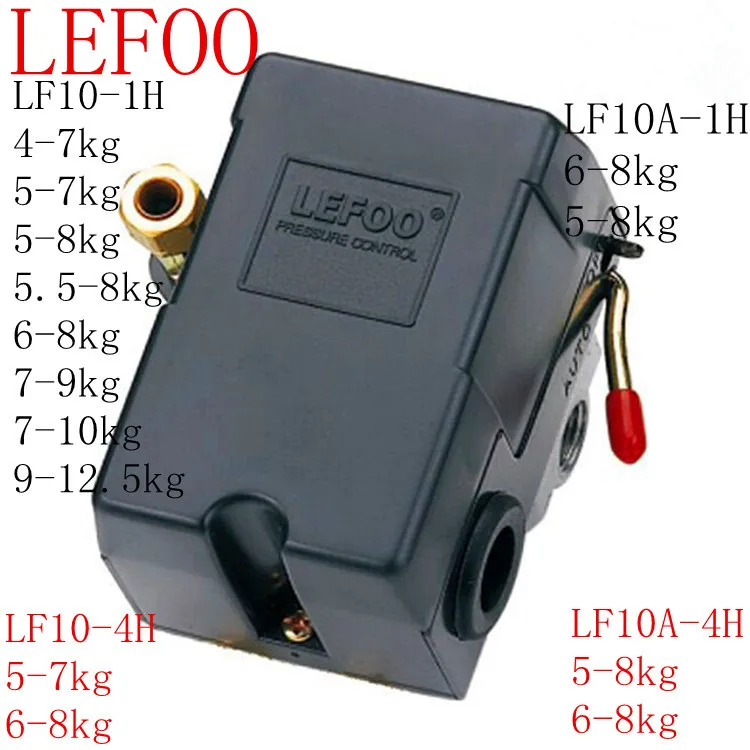 Изготовленный На Заказ lefoo силы LF10-1H воздушный компрессорныц насос Давление