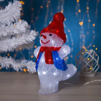 

The figure is acrylic. "Small snowman dancer" 20x17x29 cm, controller with dimer, 24 LED, 220V 1353338