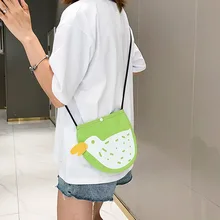 Новая стильная забавная милая сумка в Корейском стиле для девочек, сумка тканевая через плечо, кошелек для студентов, женская сумка для мобильного телефона