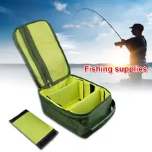 Прочная ткань Оксфорд зеленый открытый защитный рукав Рыболовная Сумка Рыбная линия посылка дорожная сумка для рыболовных снастей хранение кемпинг