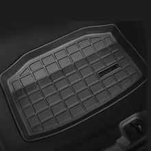 1* Черный коврик для багажника для замены Tesla модель 3- водонепроницаемый коврик