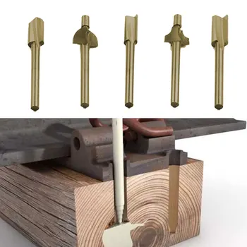 

10pcs Set BOX HSS Titanium Dremel Routing Rotary Milling Rotary File Cutter Wood Carving Carved Knife Cutter Tools Accessories