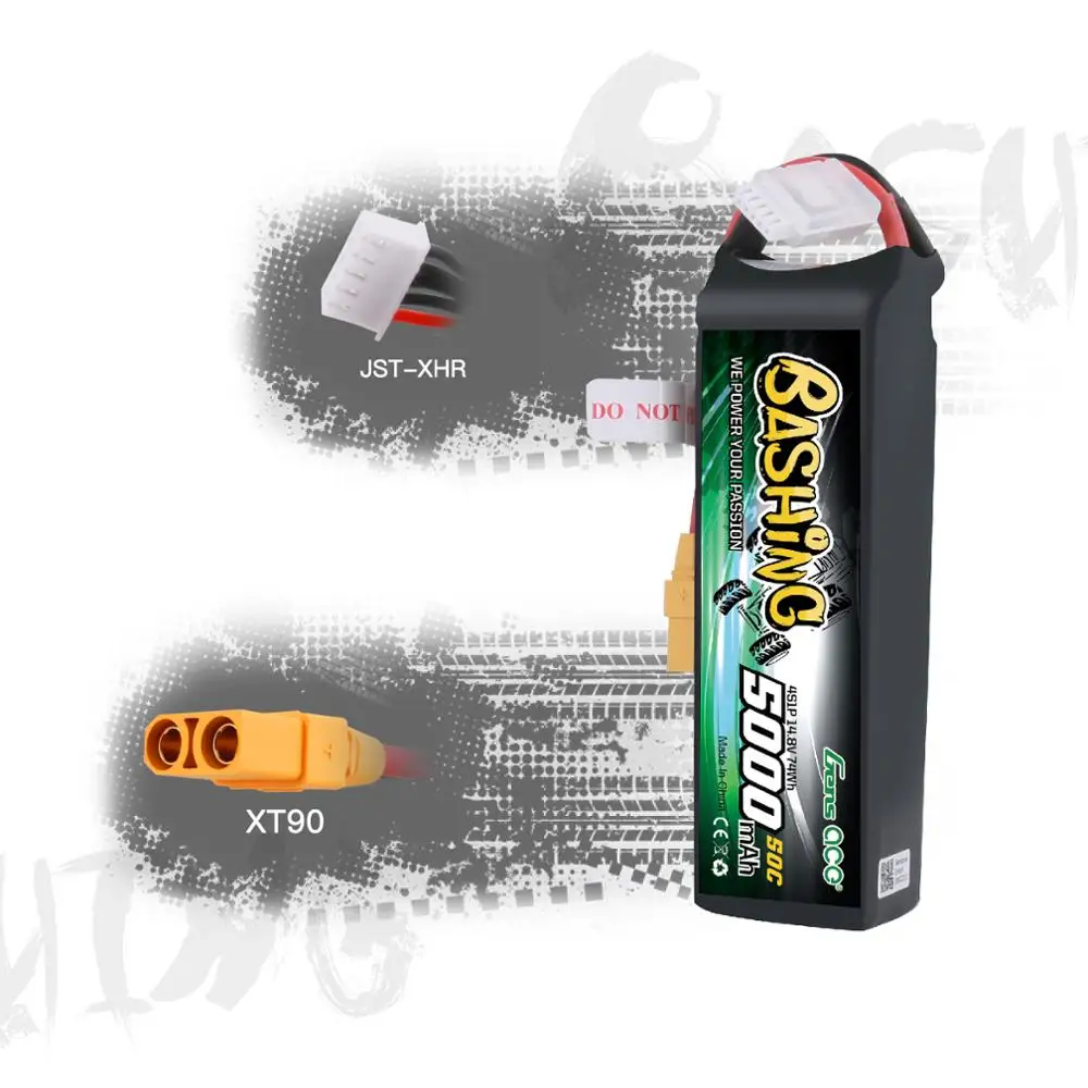 Литий-ионный аккумулятор Gens Ace 50C 5000 мАч 6500 11 1 В 3S1P 4S1P с разъемом CE5 | Игрушки и хобби