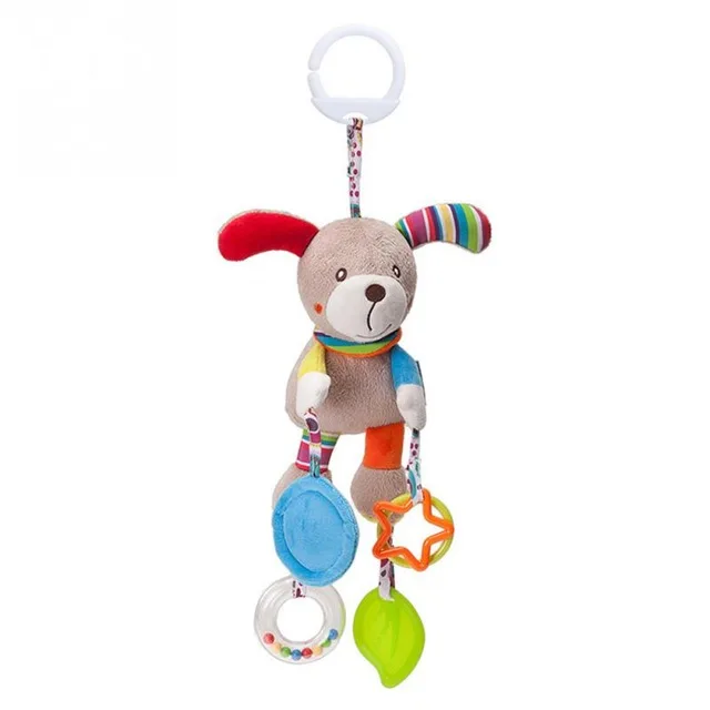 Infant Toys Mobile Baby Plush Bed Wind Chimes Rattles Bell Toy Stroller Q 