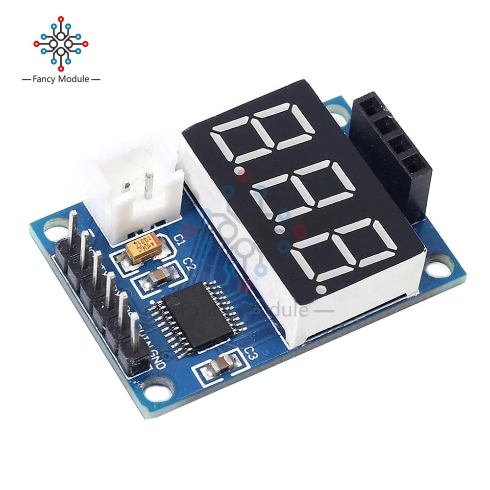 HC-SR04 8 bit MCU Module Ultrasonic Distance Measurement Control Board Rangefinder Digital Display | Инструменты