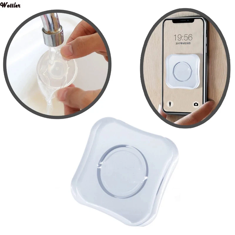 Magic Nano Stickers No Trace Casual Paste Rubber Pad Wall for Kitchen Car Phone Holder Gel Stand | Мобильные телефоны и