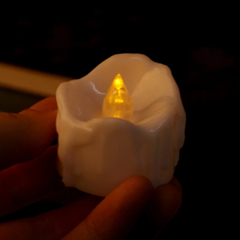 

Flameless LED Electric Flickering Tea Light Candles Wedding Christmas Decor New
