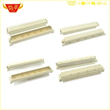 Lot de connecteurs 4 rangées 4128 DIN 2.54mm, 4x32P, 3100 broches femelles et mâles à ANGLE droit, prise européenne, 1100, 4128