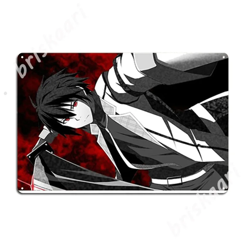 Ikki Kurogane Metal Signs Garage Decoration Retro Kitchen Cinema Kitchen Tin Sign Posters Plaques Signs Aliexpress