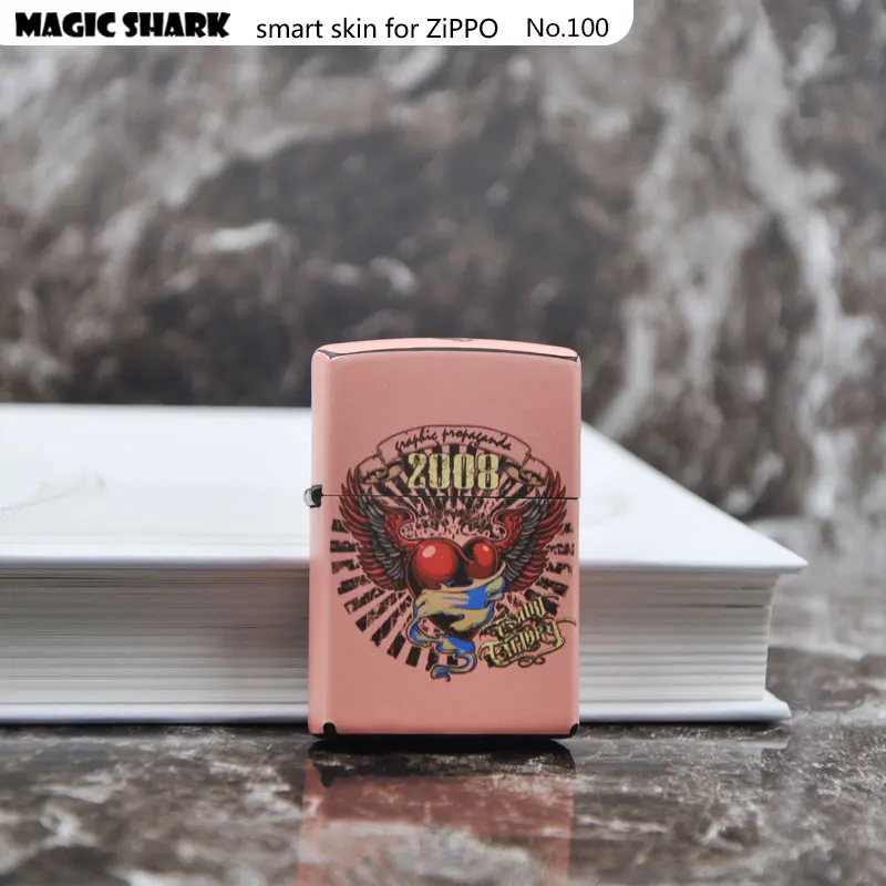 Чехол пленка Magic Shark Moon Sun Zimbie с черепами в стиле панк 3 м ПВХ стикер для зажигалки
