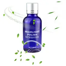 30 мл 9H Автомобильная Фара Реставратор ремонт полировка чистящий инструмент с 1* губкой