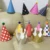 11 Штук Happy Birthday Party Hats Polka Dot DIY Cute Handmade Cap Crown Shower Baby Decoration Boy Girl Gifts Supplie