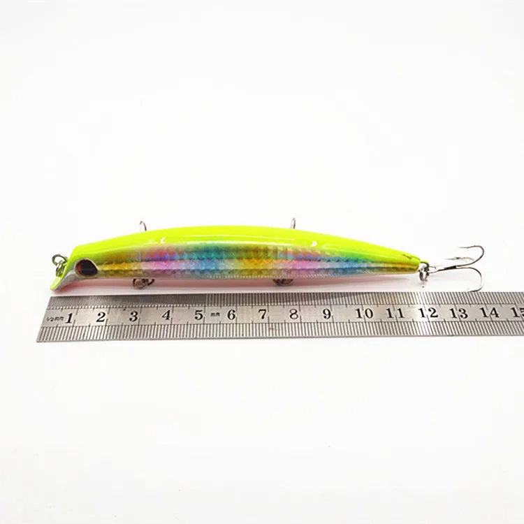 

[] Lure Crack Wave Mino Minnow125mm14. 7g Broad Plastic SUPERBAIT
