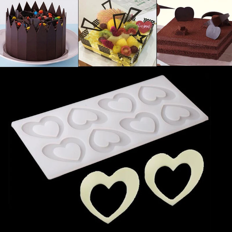 Силиконовые формы для шоколада, помадки, торта, украшения, инструмент для выпечки