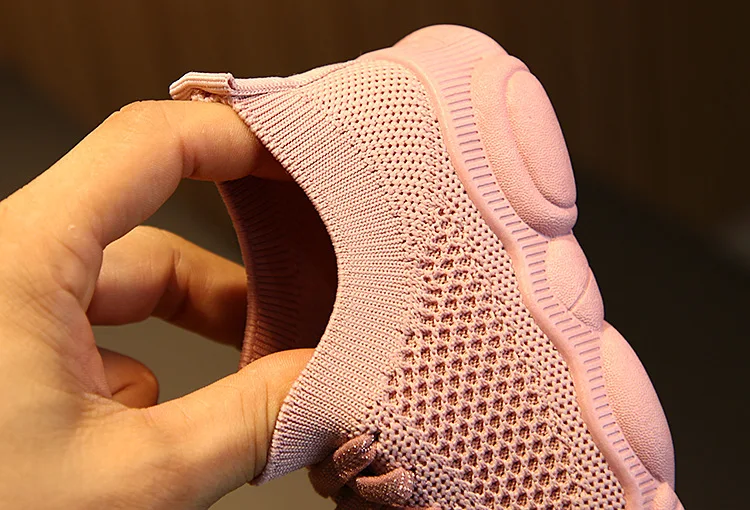 Новые кроссовки для девочек Детская повседневная обувь Обувь маленьких