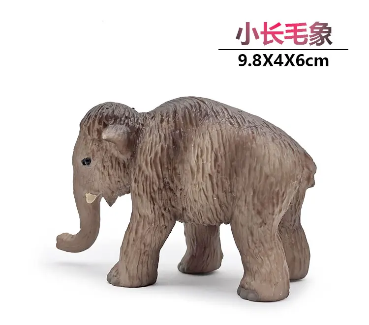 Модель Африка Игрушка Дети Mammut длинношерстный слон Когнитивная как унисекс животное слон женский слон Слоны не