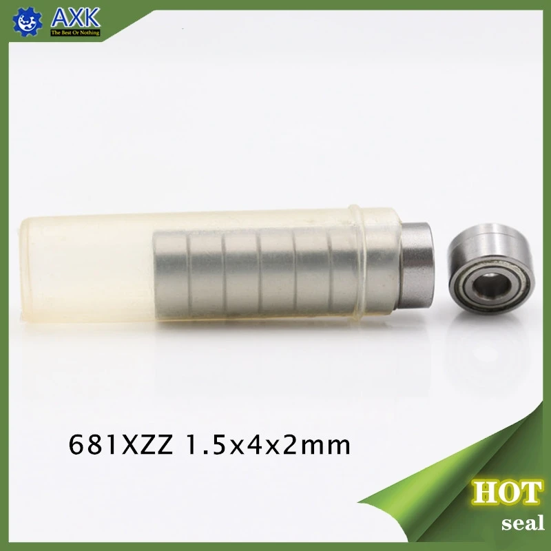 681XZZ подшипник ABEC-5 10 шт. 1,5x4x2 мм L-415ZZ W68/1.5ZZ/миниатюрный 681X zz, шариковые подшипники