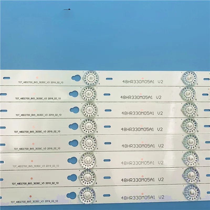 Для TCL B48A558U B48A858U B48A828U B48A538U L48F3800A светодиодный Подсветка T0T-48D2700-8X5-3030C-V3 4C-LB4805-YHEX1 4C-LB4805-YHEX12
