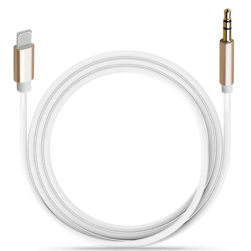 Применимый IPhone7AUX автомобильный адаптер Кабель Apple 8XRXSLightning поворот 3,5 Мужской Соединительный аудиокабель
