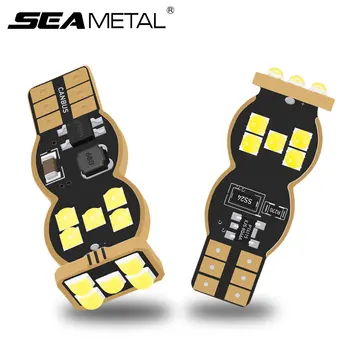 

2pcs T15 LED Car Lights 12V Reverse Light Tail Lamp Canbus for T15 Backup Brake Light Bulb 360 Beam Angle Super Bright Accessory