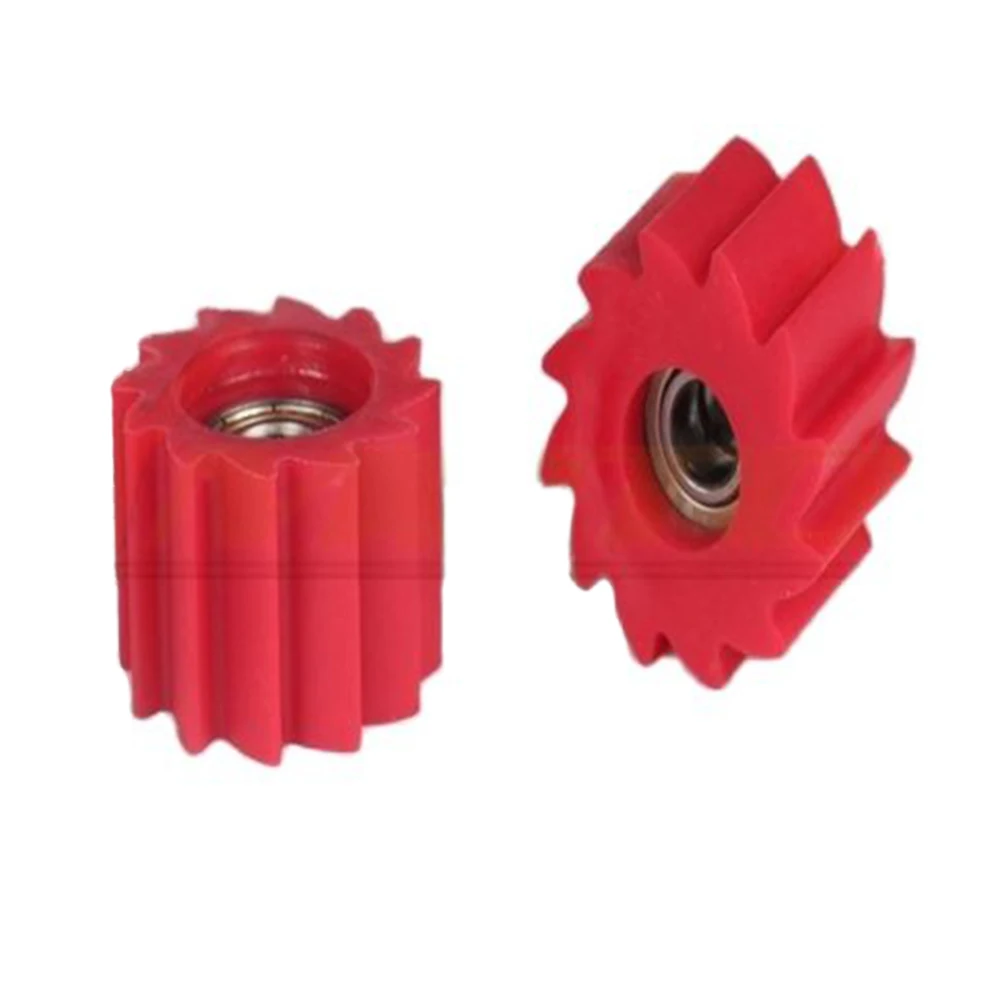 2pcs KXF Chain Roller Bottom Tensioner Pulley Wheel Guide For KX250F