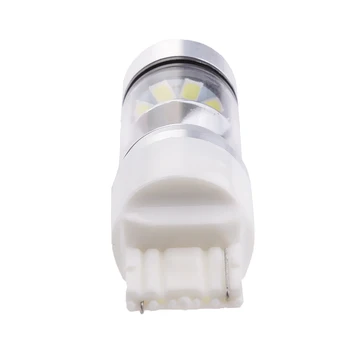 

2X 6500K Cool White T20 2828 LED Backup Reverse Turn Signal Light Bulb White