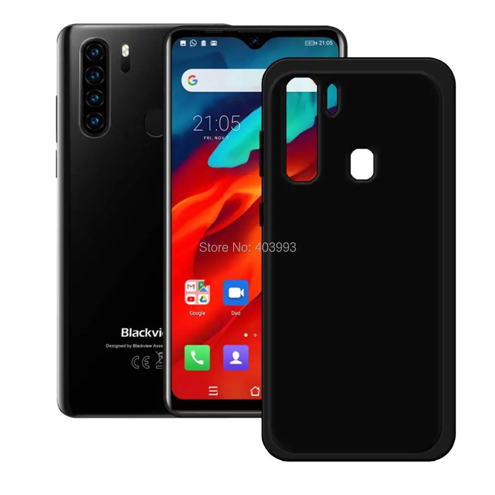 Для Blackview A80 Pro Чехол для Blackview A80 Pro стеклянный роскошный мягкий ТПУ чехол для телефона с закаленным стеклом для Blackview A80 Pro 6,49