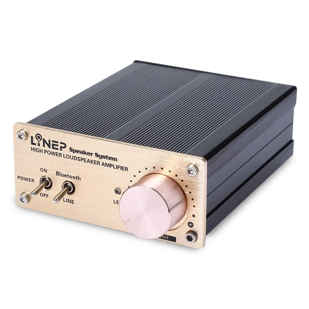 

A965 Power Amplifier Professional 100W Digital Power Amplifier With Wireless Input Black Aluminum Power Amplifier