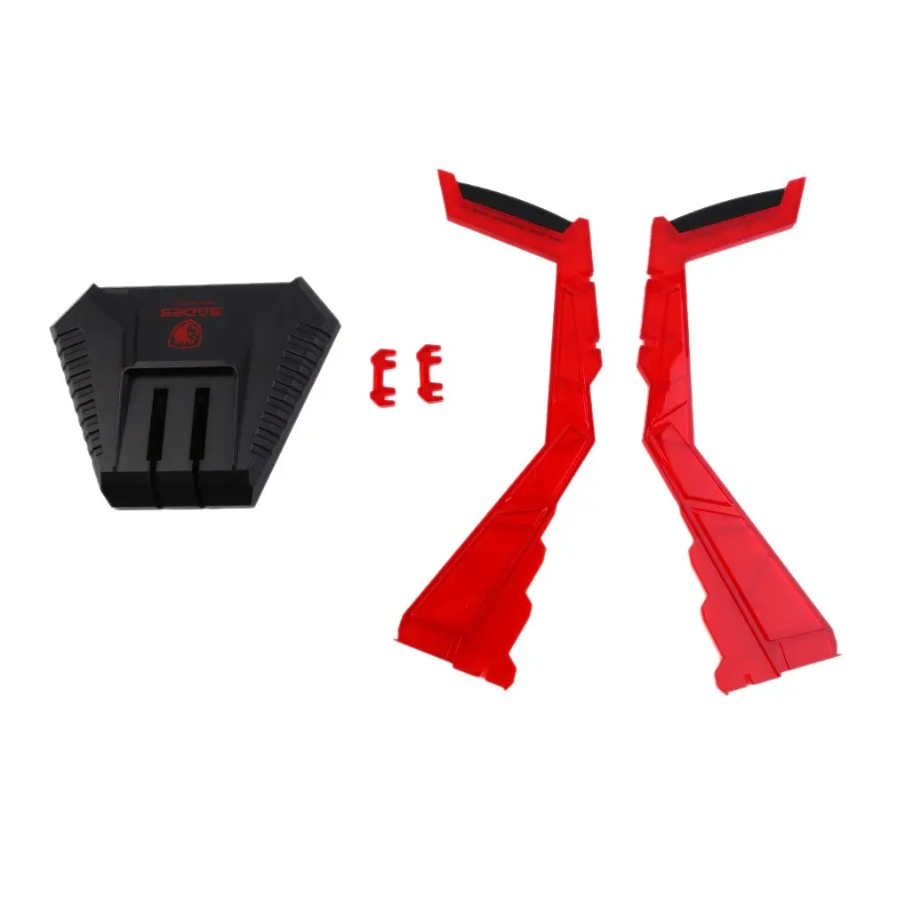 Universal Professional Gaming Gamer Headphone Headset Hanger Bracket Headphone Holder Shelf Rack Stand Red Blue