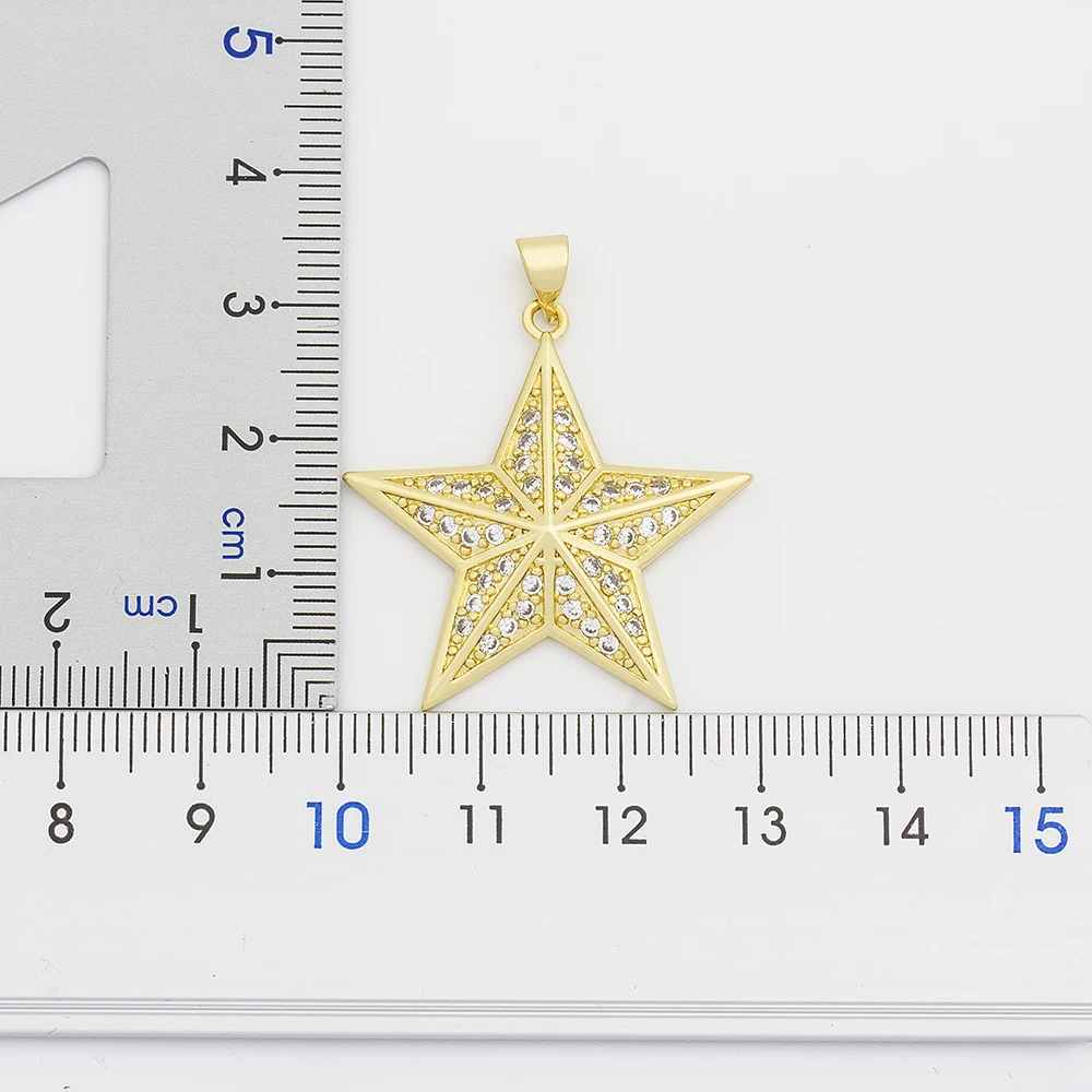 Bohemian Crystal Rhinestone Necklace For Women Vintage Star Charm Pendant Necklace Geometric Statement Jewelry Collier Collares - Image 2