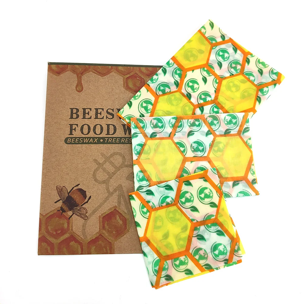 Beeswax пищевая обертка устойчивая пластиковая свободная с нулевыми отходами