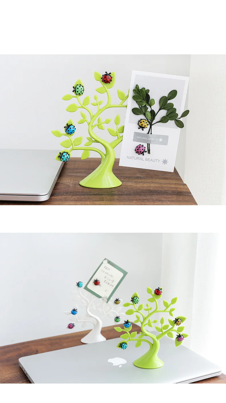 1 шт. Рождество счастливое дерево Божья коровка post it note