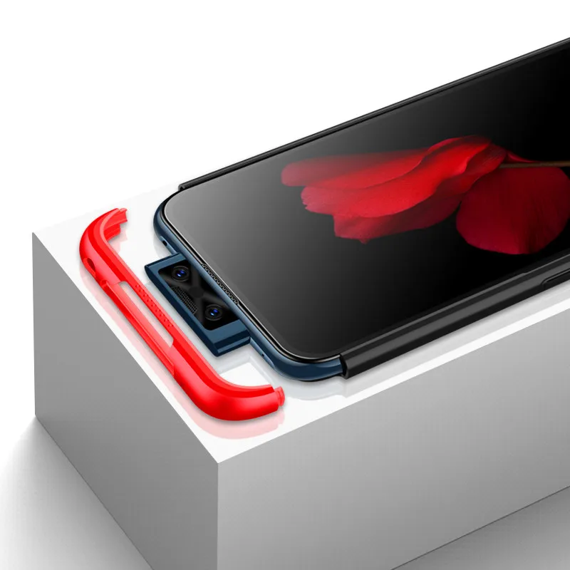 Vivo V17 Pro Чехол VivoV17Pro цветной 360 градусов Полный Матовый Жесткий чехол для V17Pro