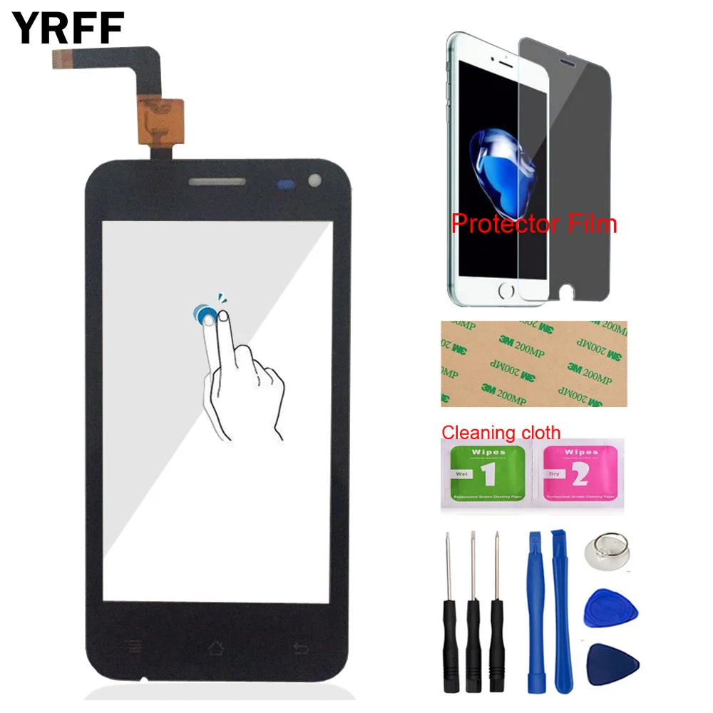 Стекло для переднего сенсорного экрана с цифровым преобразователем Micromax Bolt A79