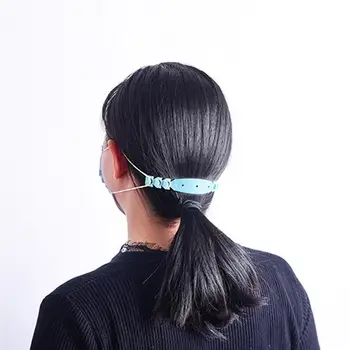 

10pcs Soft Mask Ear Strap Extend Belt Anti-tightening Ear Mask Hook Anti-earache Ear Hook Adjustment Artifact Extend Belt