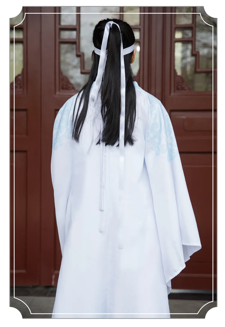 Lan Wangji, косплей, Grandmaster of Demonic, костюм для взрослых, Mo Dao Zu Shi Lan Zhan, вечерние костюмы унисекс