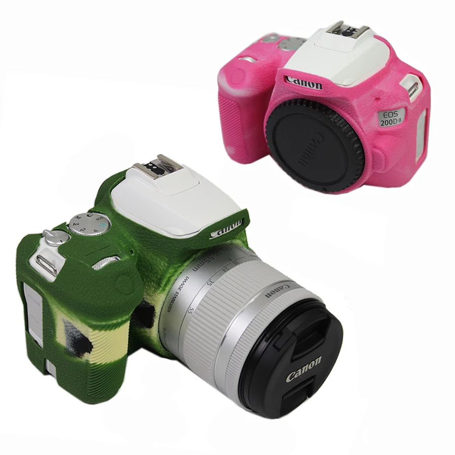 Силиконовый чехол для камеры Canon EOS 250D 200DII 200D MarkII KISS X10 REBEL SL3 Dsrl | Электроника