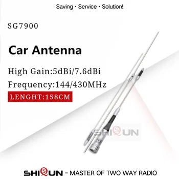 

SG7900+Antenna Mount+5 METERS CABLE U/V Dualband 144/430Mhz DIAMOND SG-7900 Mobile Car Antenna for Car radio BJ-218 KT-7900D