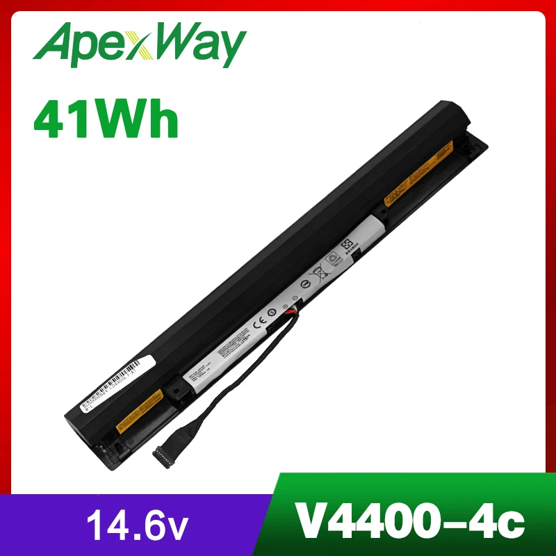 14,6 v аккумуляторная батареядля ноутбука lenovo V4400 Ideapad 100-15IBD TianYi100-14 14IBD L15S4A01 L15L4A01 15IBD