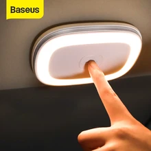 Baseus Magnetische Auto Lesen Licht LED Auto Dach Decke Lampe Wiederaufladbare Auto Umgebungs Licht für Notfall Beleuchtung für Auto Stamm