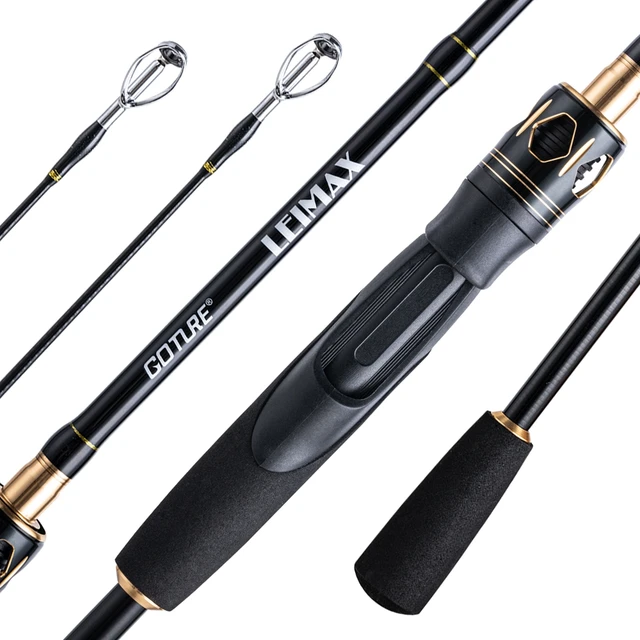 Goture Warrior Fishing Rod 2.7m 2.4m 2.28m 2.13m 4 Pieces Carbon Fiber Spinning  Casting Travel Rods With Portable Bag - Fishing Rods - AliExpress