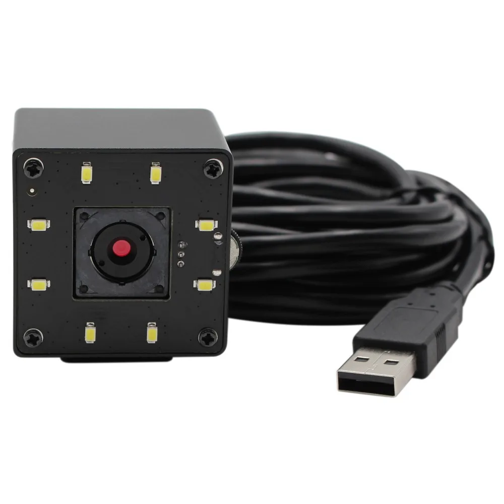 Белый светодиодный Автофокус 2MP USB веб-камера CMOS OV2710 60 градусов Автофокус Объектив Full HD веб-камера для Windows Mac Linux Android