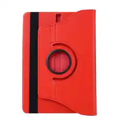 Custodia protettiva in pelle per tablet con supporto pieghevole e copertura flip rotante a 360 gradi