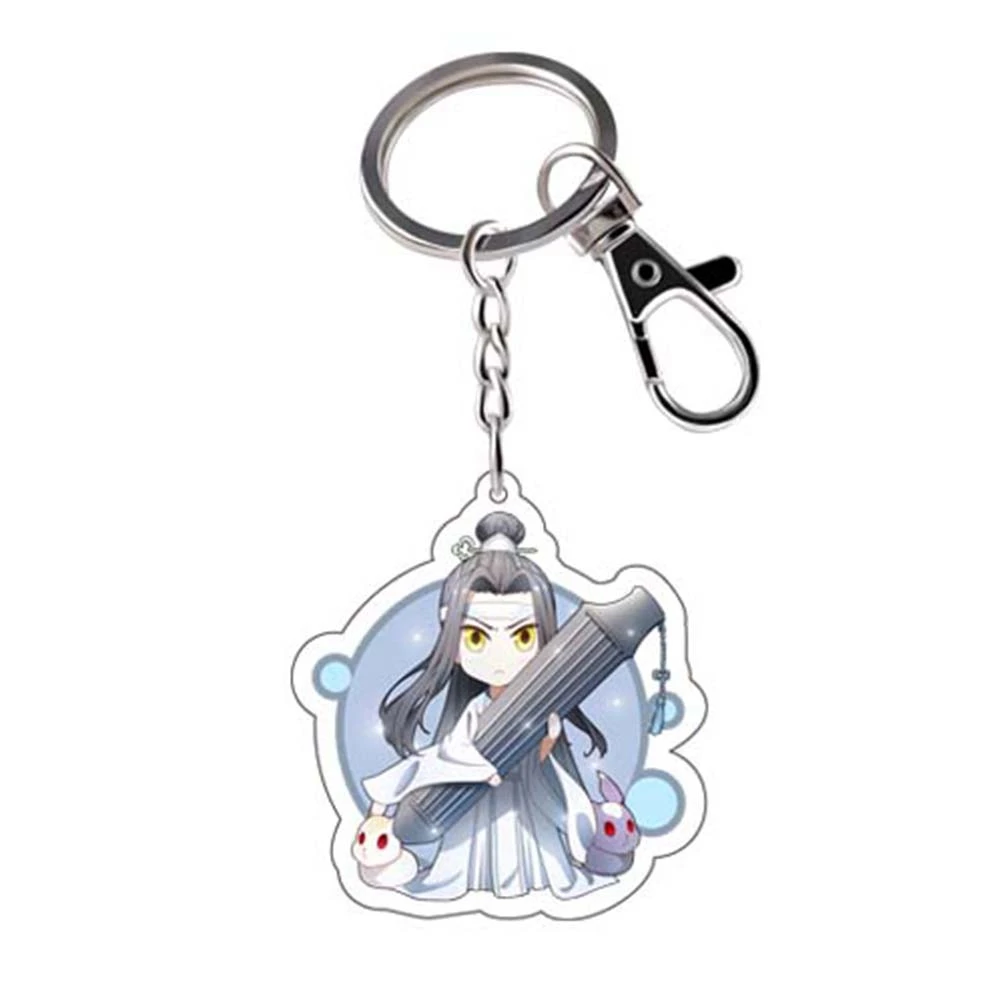Fujoshi Grandmaster of Demonic mo dao zhu shi Weiwuxian Lan Zhan Portachiavi Брелок с подвеской брелок