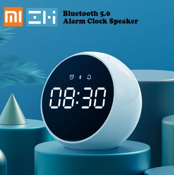 

ZMI Smart Clock Alarm Voice Control Bluetooth 5.0 Alarm Clock Speaker Stereo Music Surround Work With Xiaomi Xiaoai Smart App